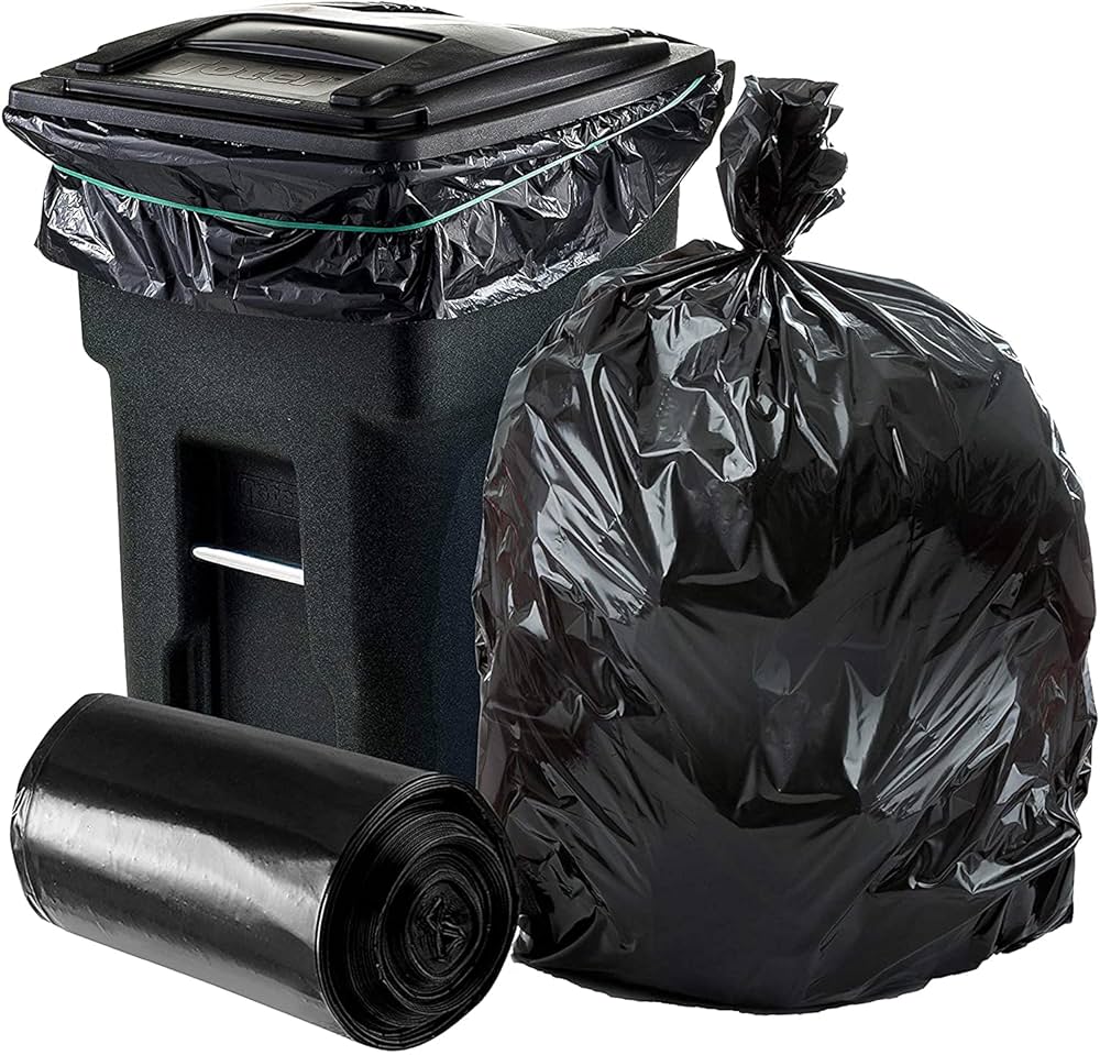 شدة اكياس قمامة اسود 100*120 سم 180 لتر 10 قطع AFI-37-2859 W015