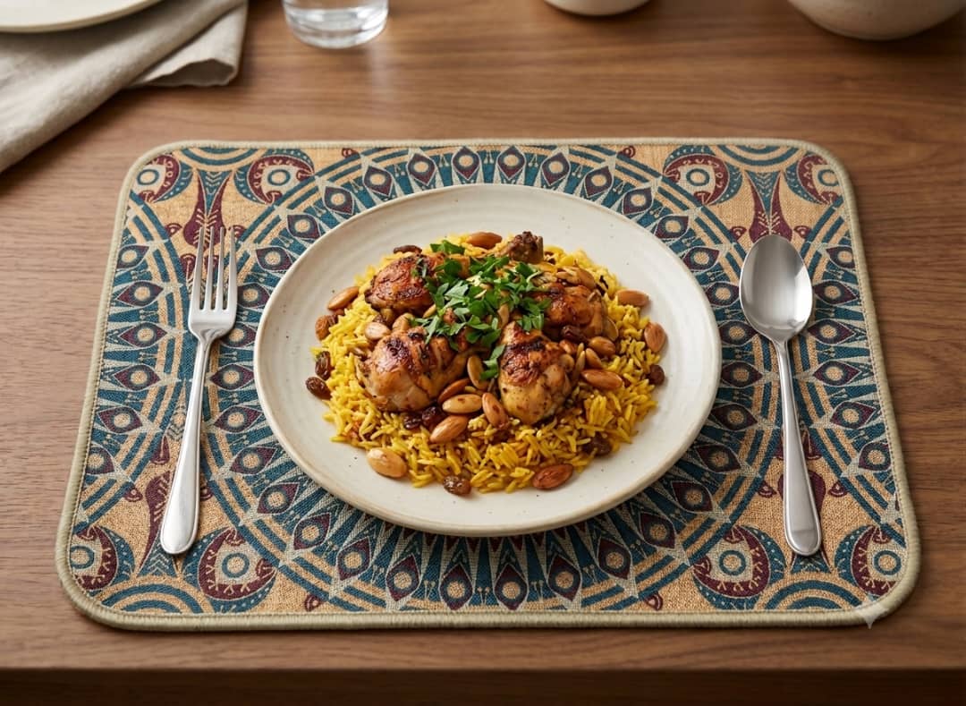 لبادة -عازل حراري مغربي 25*35 سم iik-506