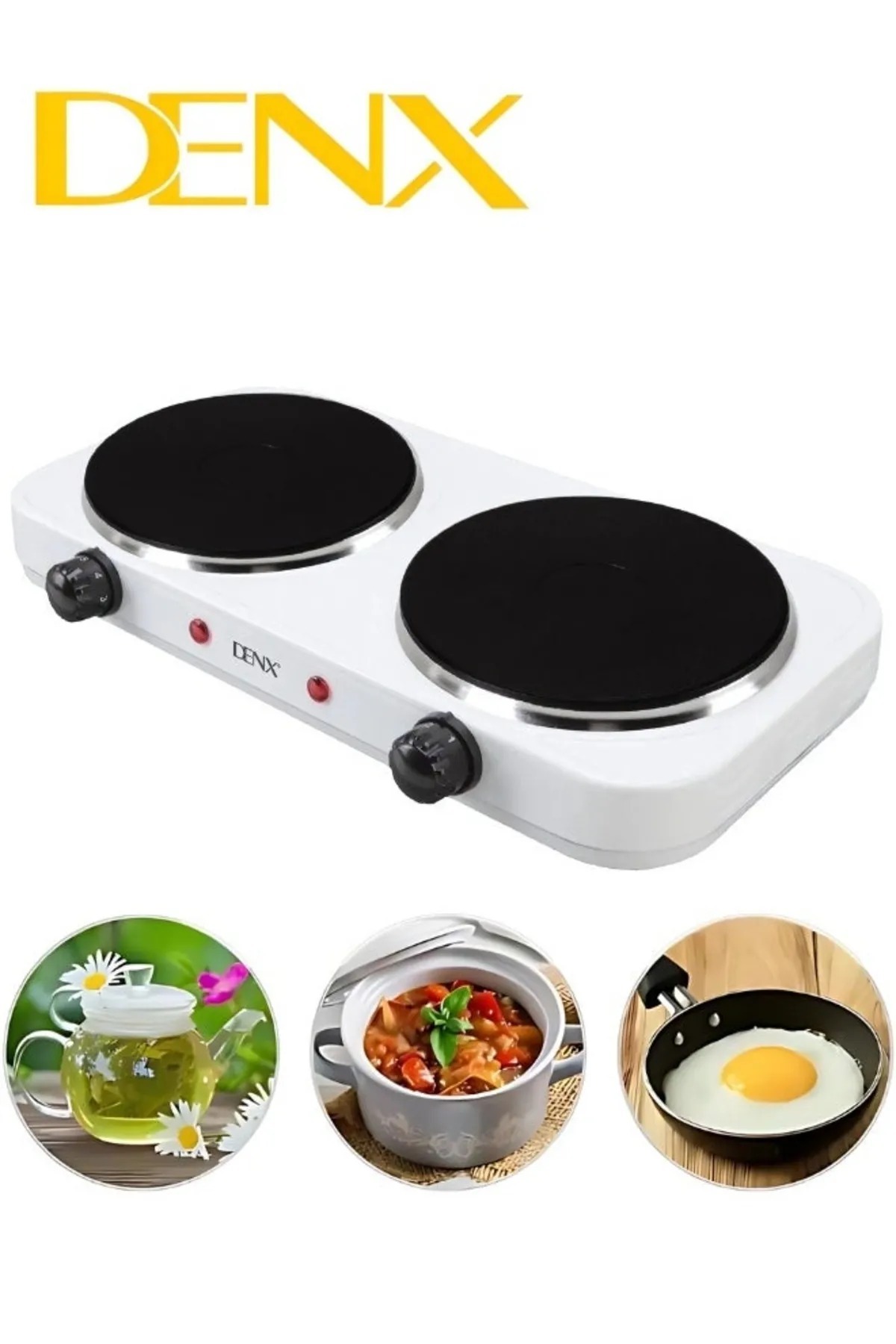 شولة كهرباء دينكس 2عيون 2000 وات AZ-3534