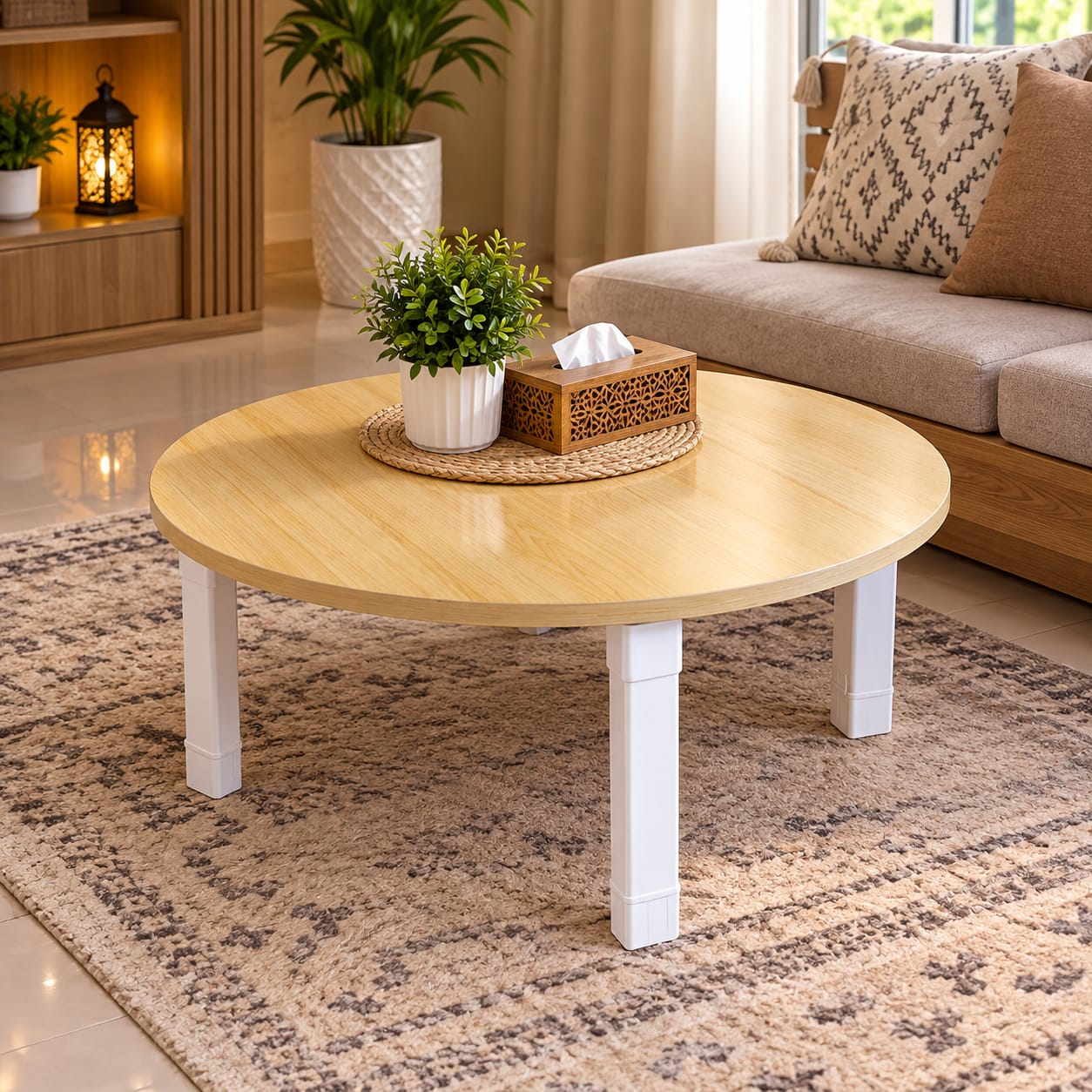 طاولة اكل ارضي مدور 60 سم AZ-3403