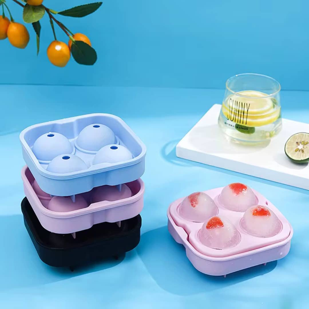 قالب ثلج كرات 4خانات 13سم AZ-3333