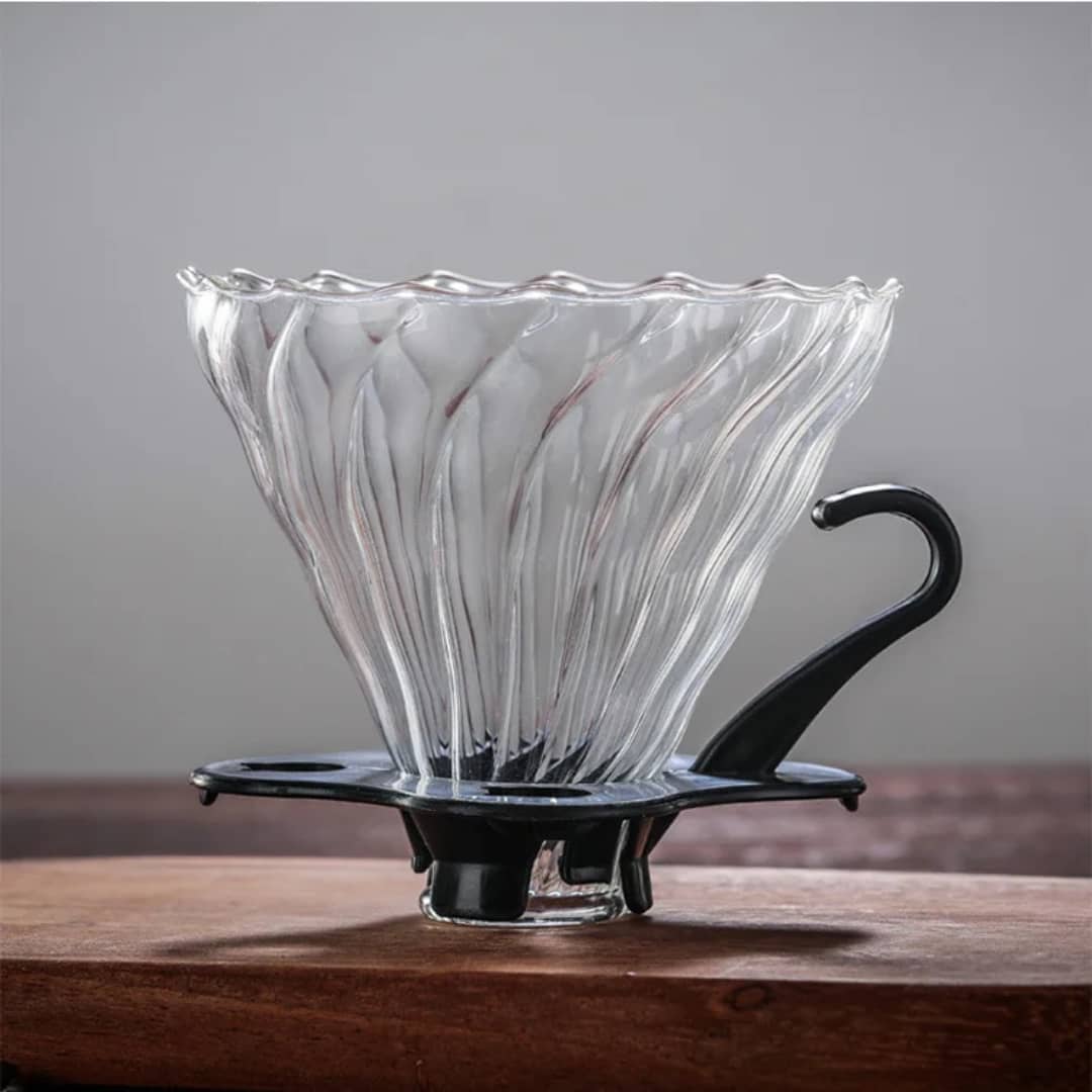 فلتر قهوة زجاج بقاعدة بلاستيك iiK 440129