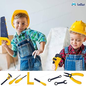 لعبة طقم ادوات صيانة مع الخوذة HMK-1275