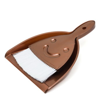 طقم مكنس قمامة مع الملف بلاستيك ملون HMK-949