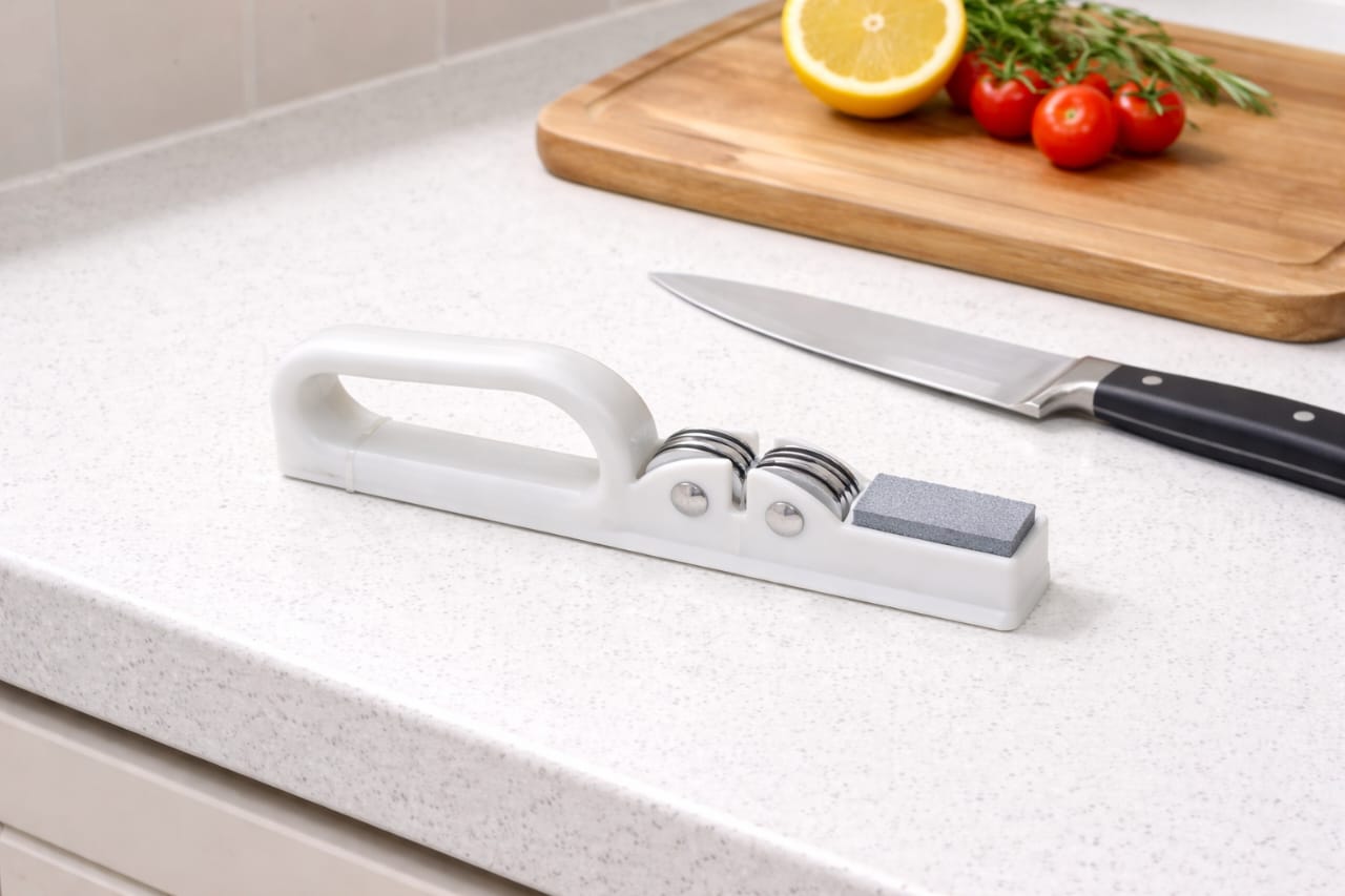 مسن سكاكين يد ابيض 19سم AZ-3131