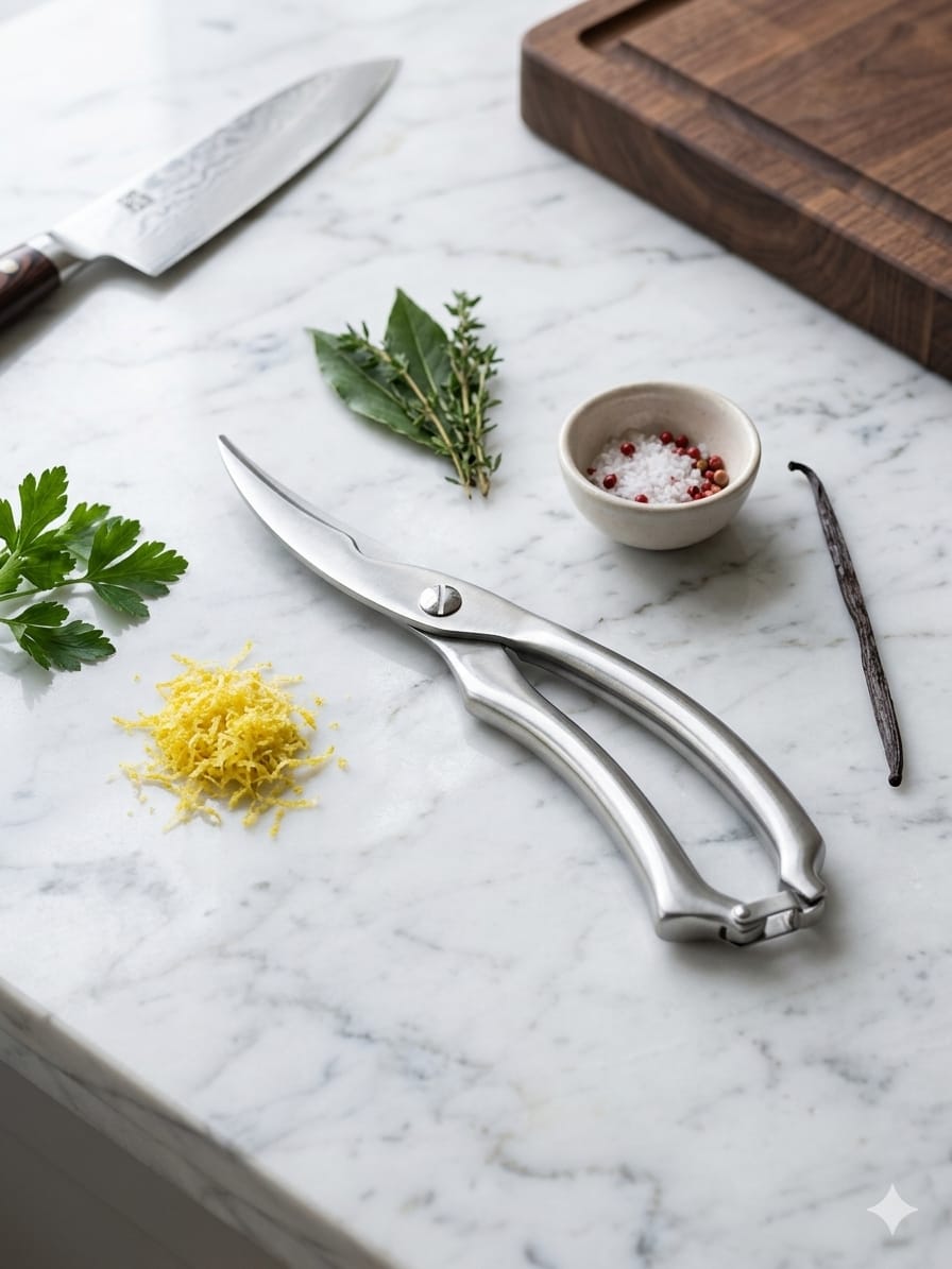 مقص لحم وخضار ستيل كامل AZ-3166